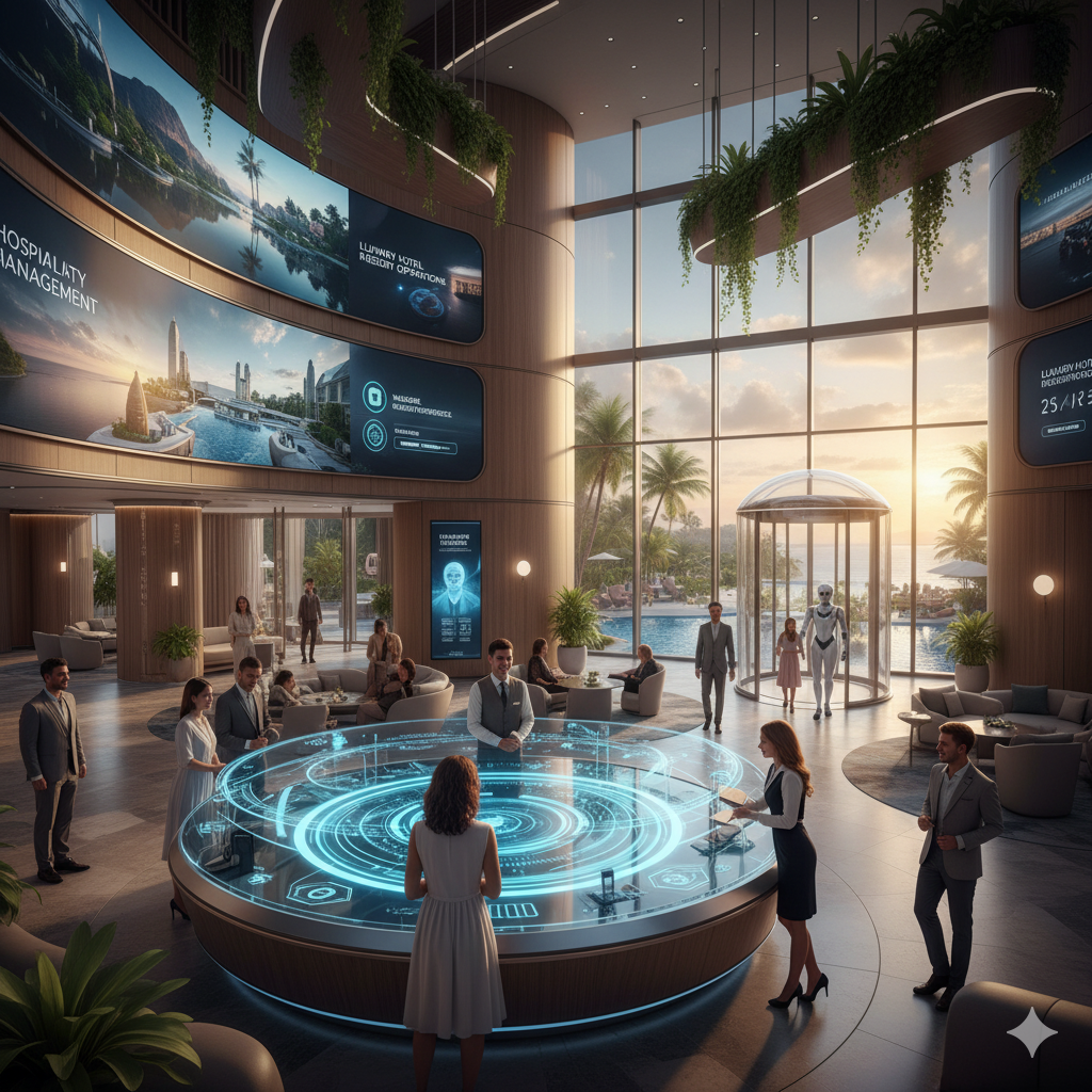 Luxury Hotel and Resort Operations with AI-Powered Guest Experience